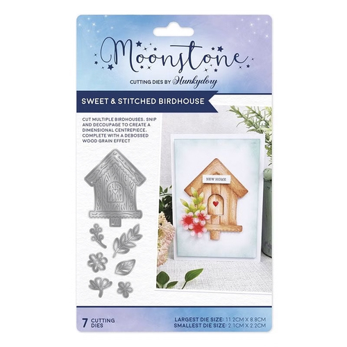Hunkydory Sweet & Stitched Birdhouse Moonstone Die