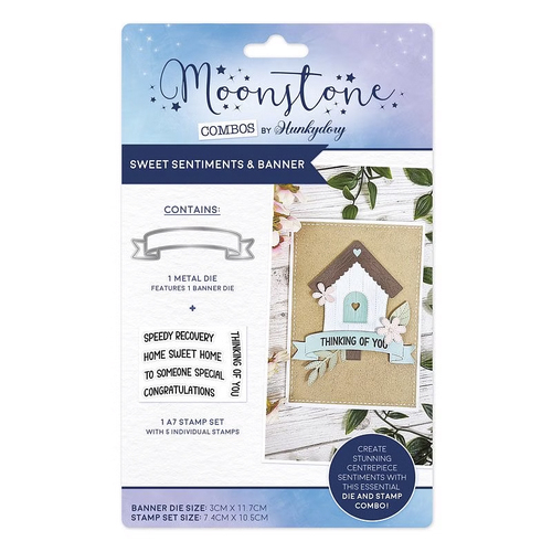 Hunkydory Sweet Sentiments & Banner Moonstone Combo