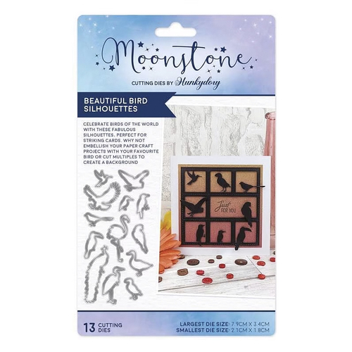 Hunkydory Moonstone Dies - Beautiful Bird Silhouettes