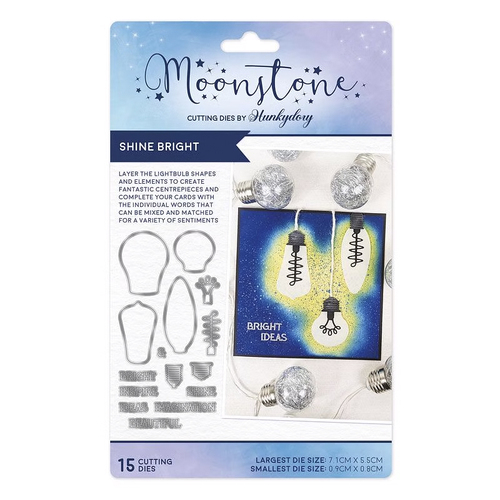 Hunkydory Moonstone Dies - Shine Bright