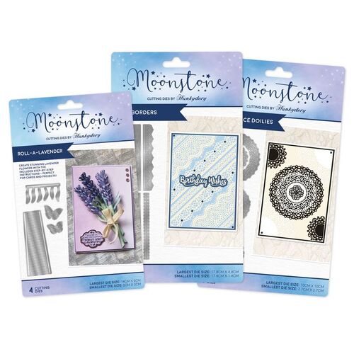 Hunkydory Forever Florals Lavender Moonstone Die Bundle