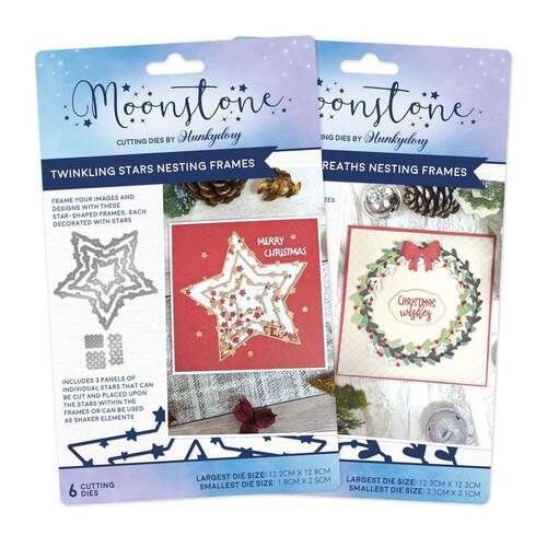 Hunkydory Fancy Festive Nesting Moonstone Die Multibuy