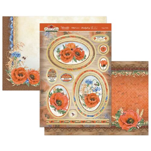 Hunkydory Poppy Fields Luxury Topper Set