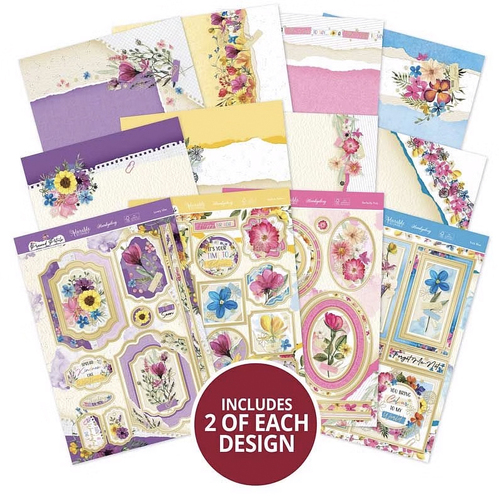 Hunkydory Pressed Petals Luxury Topper Collection