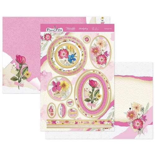 Hunkydory Pressed Petals - Perfectly Pink Luxury Topper Set