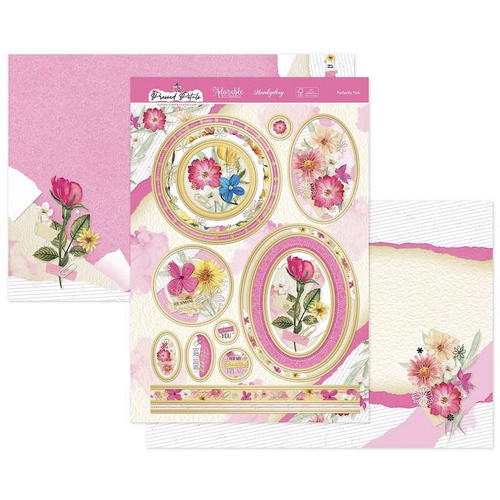 Hunkydory Pressed Petals : Perfectly Pink Luxury Topper Set