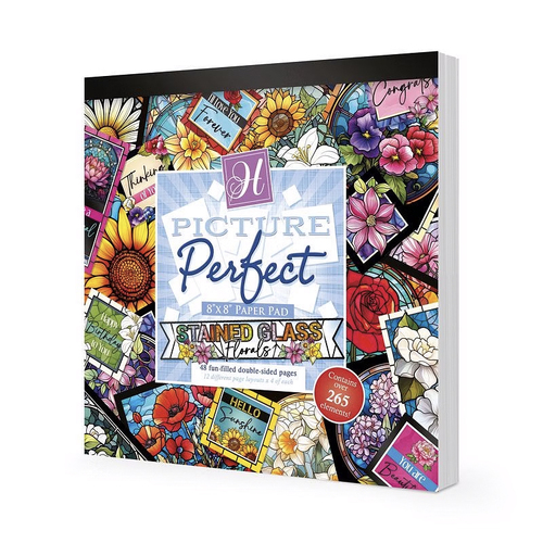 Hunkydory Stained Glass Florals Picture Perfect Pad