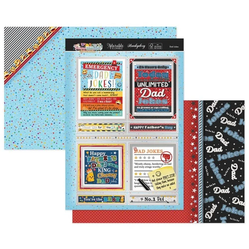 Hunkydory Precious Moments - Dad Jokes Luxury Topper Set