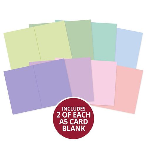 Hunkydory Pastels A5 Adorable Scorable Pre-Scored Card Blanks