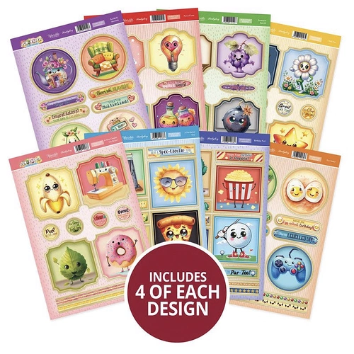 Hunkydory Pun-tastic Luxury Card Toppers Kit