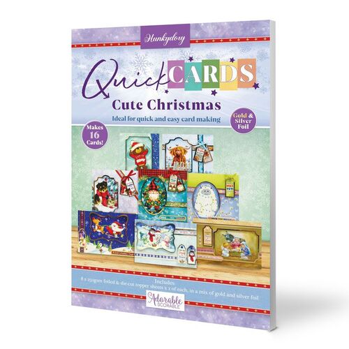 Hunkydory Cute Christmas Quick Cards Pad