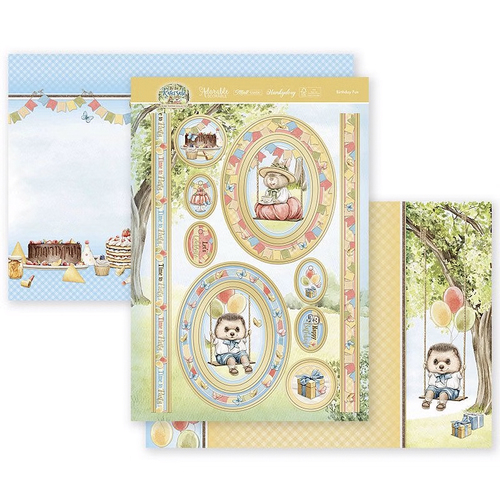 Hunkydory A Woodland Story - By the Riverside : Birthday Fun Luxury Topper Set