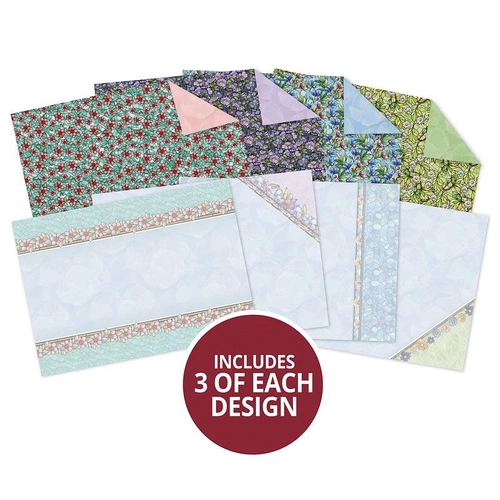 Hunkydory Stained Glass Wonderful Wildlife - Luxury Card Inserts & Papers