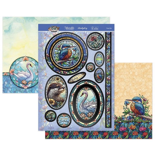 Hunkydory Stained Glass Wonderful Wildlife - Pond Life Luxury Topper Set