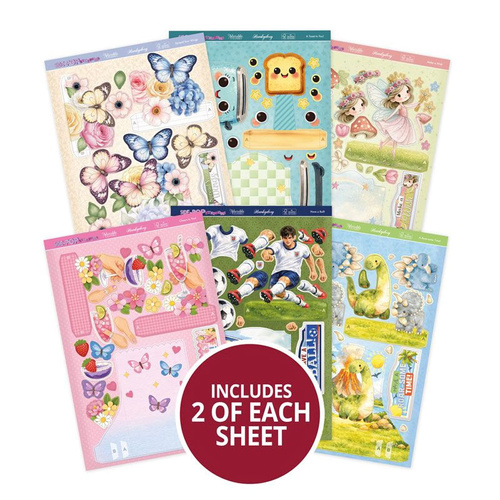 Hunkydory Side-Pop Stepper Cards - Set 2 Silver