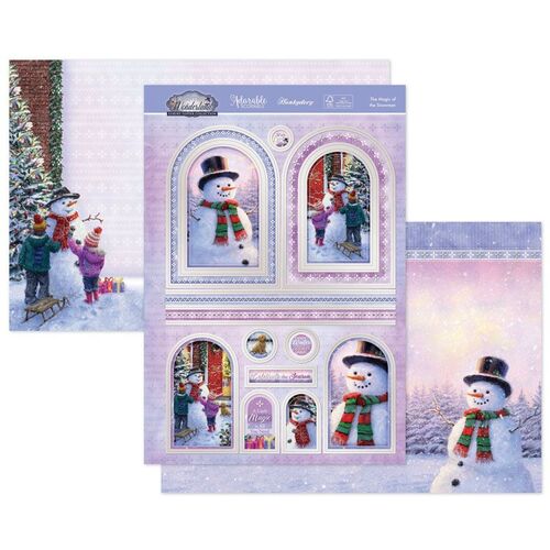 Hunkydory The Magic of the Snowman Luxury Topper Set