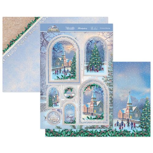 Hunkydory Christmas Blessings Luxury Topper Set