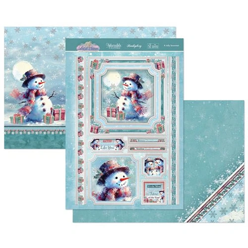 Hunkydory A Jolly Snowman Luxury Topper Set