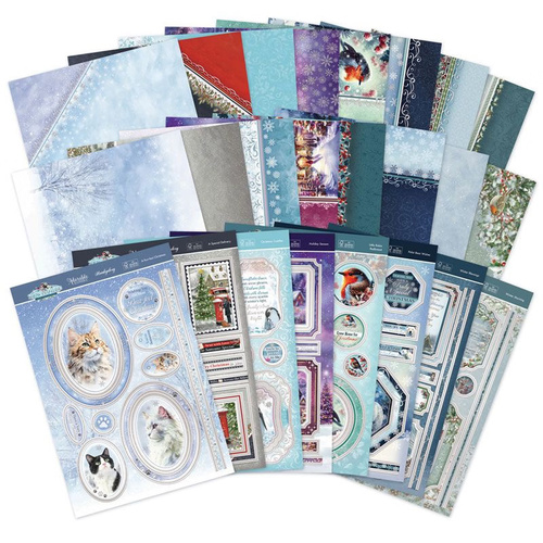 Hunkydory Snow is Falling Luxury Topper Collection