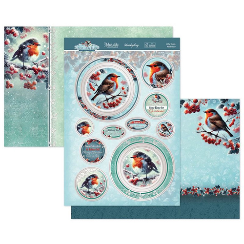 Hunkydory Little Robin Redbreast Luxury Topper Set
