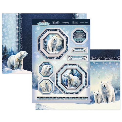 Hunkydory Polar Bear Wishes Luxury Topper Set