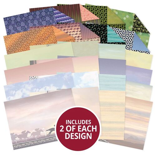Hunkydory Sporting Silhouettes Inserts & Papers