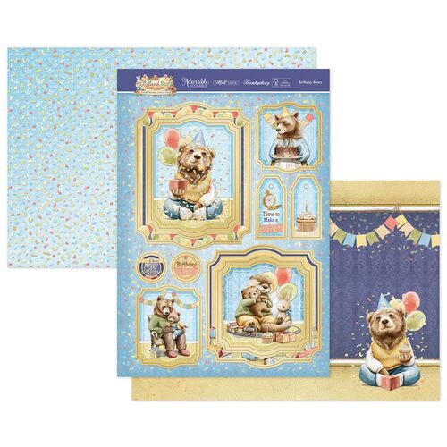 Hunkydory Birthday Bears Luxury Topper Set