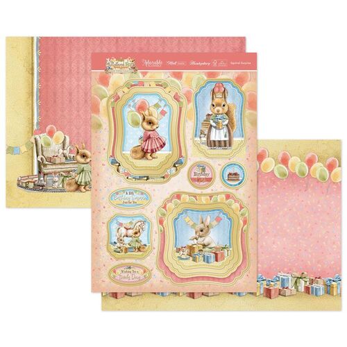 Hunkydory Squirrel Surprise Luxury Topper Set