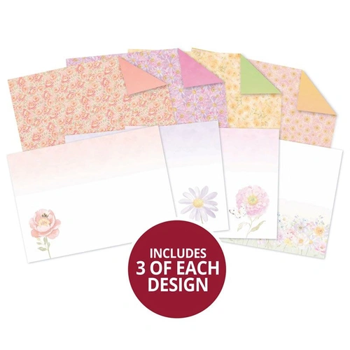 Hunkydory Sunset Meadow - Luxury Card Inserts & Papers