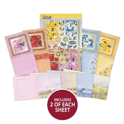 Hunkydory Watercolour Escapes Pop-Out Window Concept Card Kit