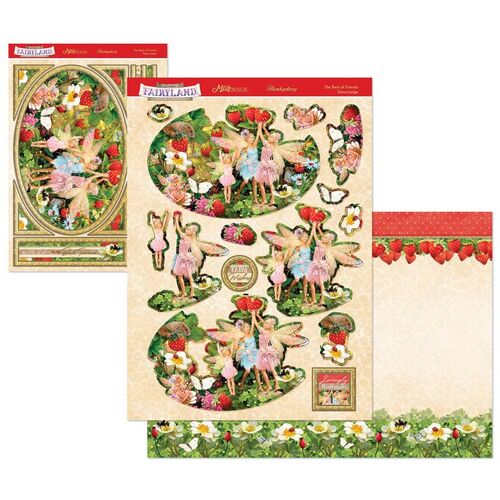 Hunkydory Welcome to Fairyland Mirri Magic The Best of Friends Deco-Large Set