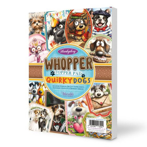 Hunkydory Whopper Topper Pad - Quirky Dogs