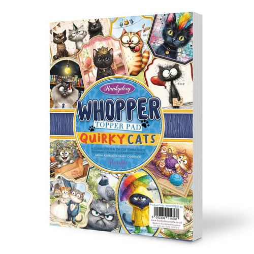 Hunkydory Whopper Topper Pad - Quirky Cats