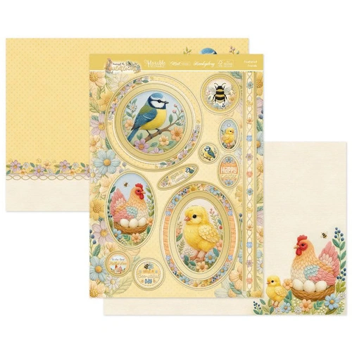 Hunkydory Amongst the Wildflowers Luxury Topper Set - Feathered Friends