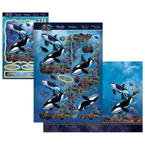 Hunkydory A Whale of a Time Deco-Large Set