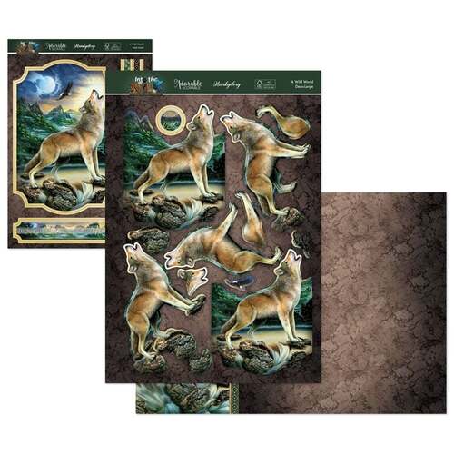 Hunkydory A Wild World Deco-Large Set