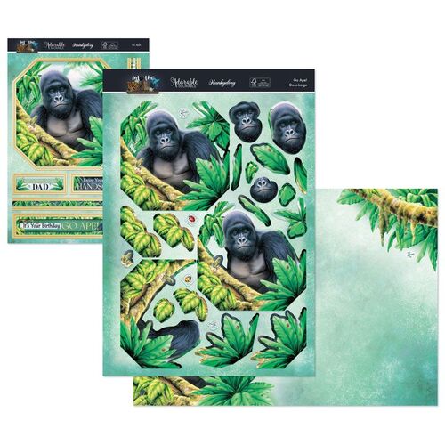 Hunkydory Go Ape Deco-Large Set