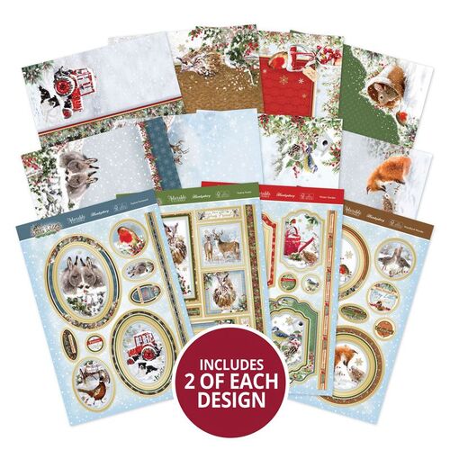 Hunkydory Winter Wildlife Luxury Topper Collection