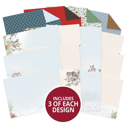 Hunkydory Winter Wildlife Inserts & Papers