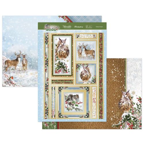 Hunkydory Festive Forest Luxury Topper Set