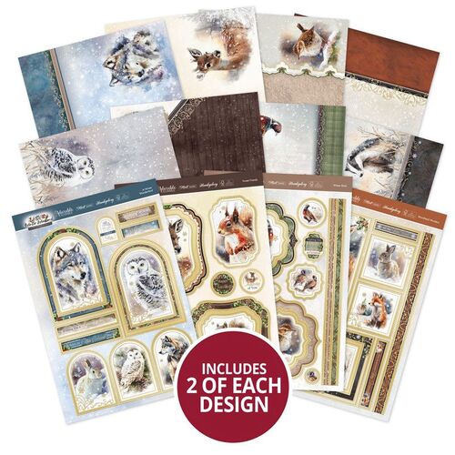 Hunkydory Winter Woodland Luxury Topper Collection
