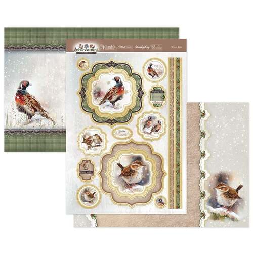 Hunkydory Winter Birds Luxury Topper Set