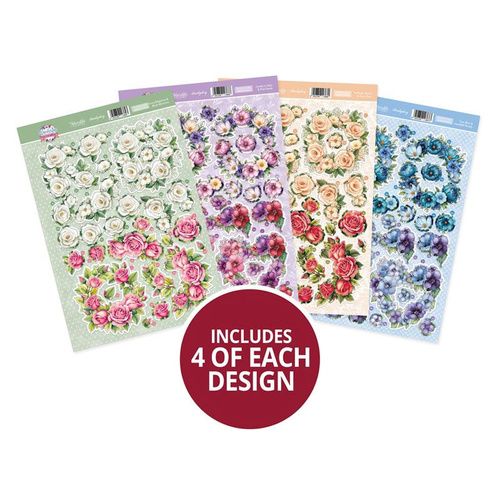 Hunkydory Wonderful Wreaths Decoupage Topper Sheet - Collection