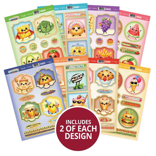 Hunkydory Pun-tastic Yum-believeable - Luxury Card Toppers Kit