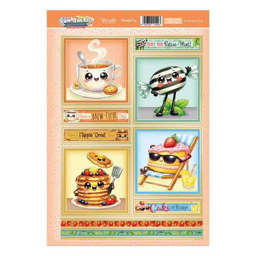 Hunkydory Pun-tastic Yum-believeable - A Pun-tastic Day Topper Sheet