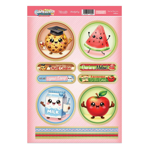 Hunkydory Pun-tastic Yum-believeable - You're Pun in a Million Topper Sheet