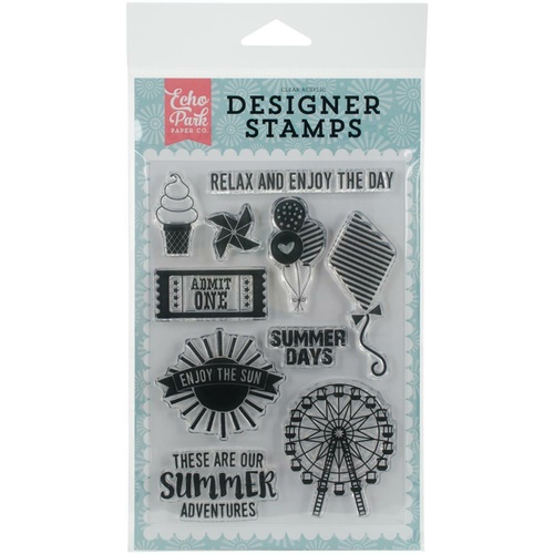 Echo Park Happy Summer Stamp Summer Adventure