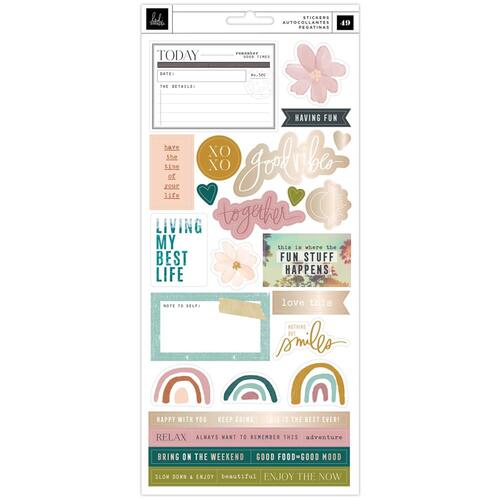 Heidi Swapp Care Free Cardstock Stickers