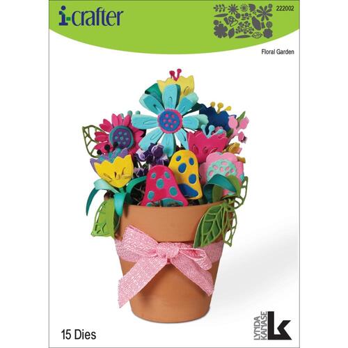 i-crafter Die Floral Garden