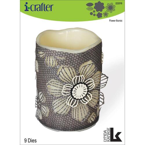 i-crafter Die Flower Bursts